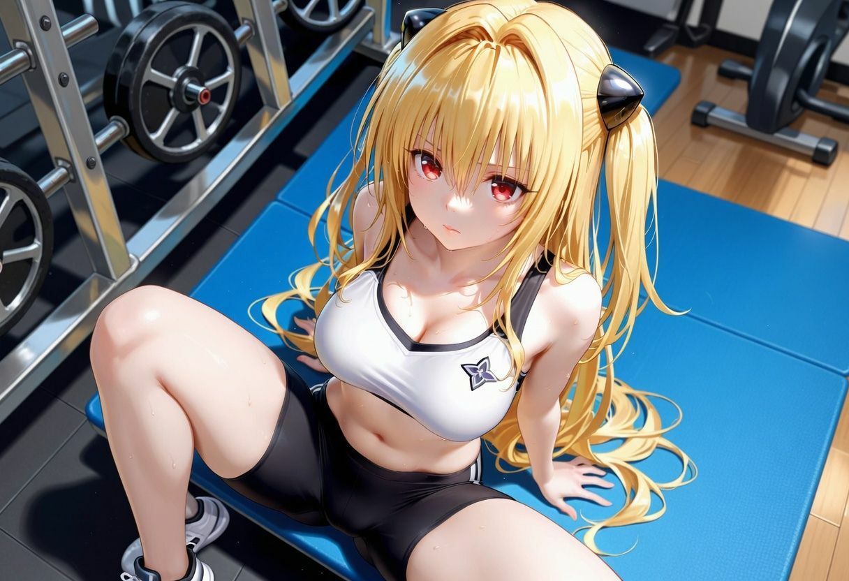 ジムでナンパした巨乳美女と汗だく宅飲みセックス サンプル画像4