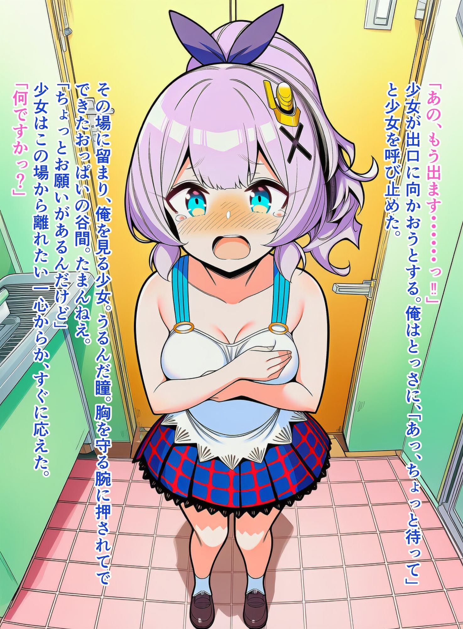 ジャ〇リンちゃんが公園でおっぱいを痴●されたあげく、トイレで襲われちゃう話 サンプル画像4