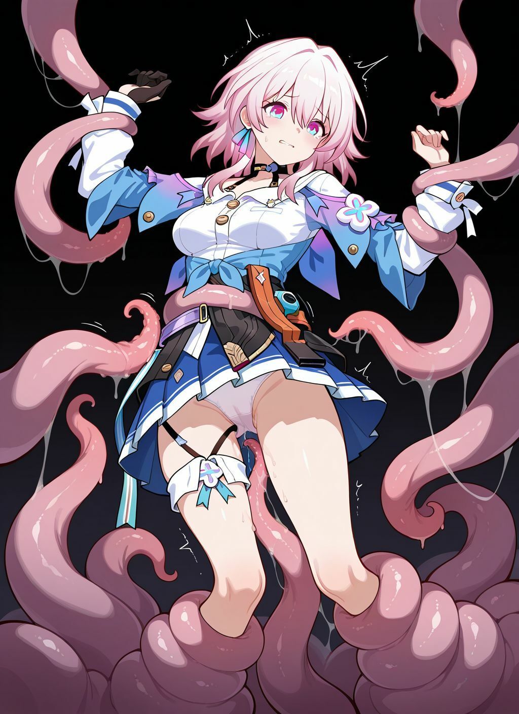 ス〇レキャラ触手姦  完堕ち孕ませ サンプル画像2