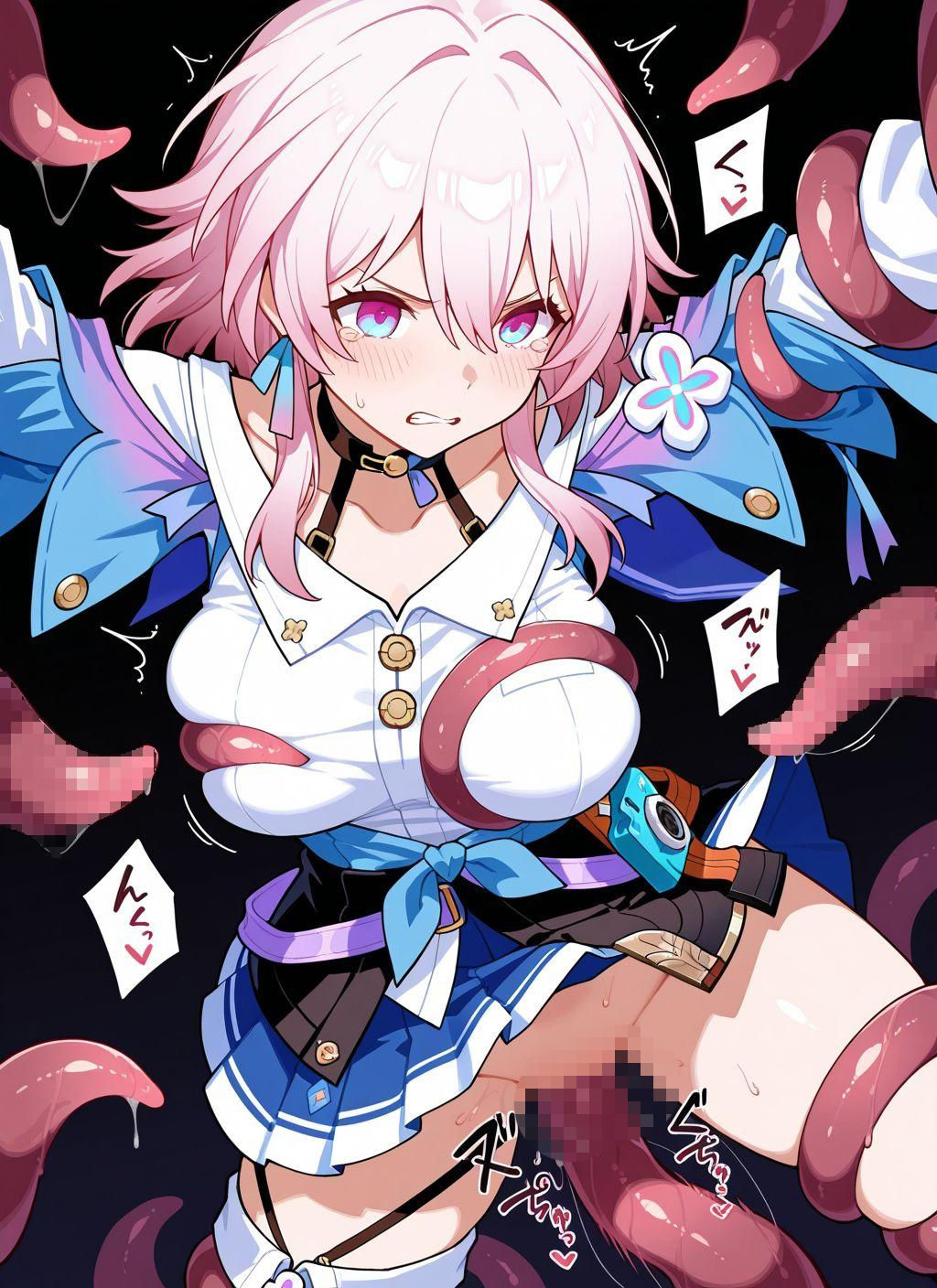 ス〇レキャラ触手姦  完堕ち孕ませ サンプル画像3