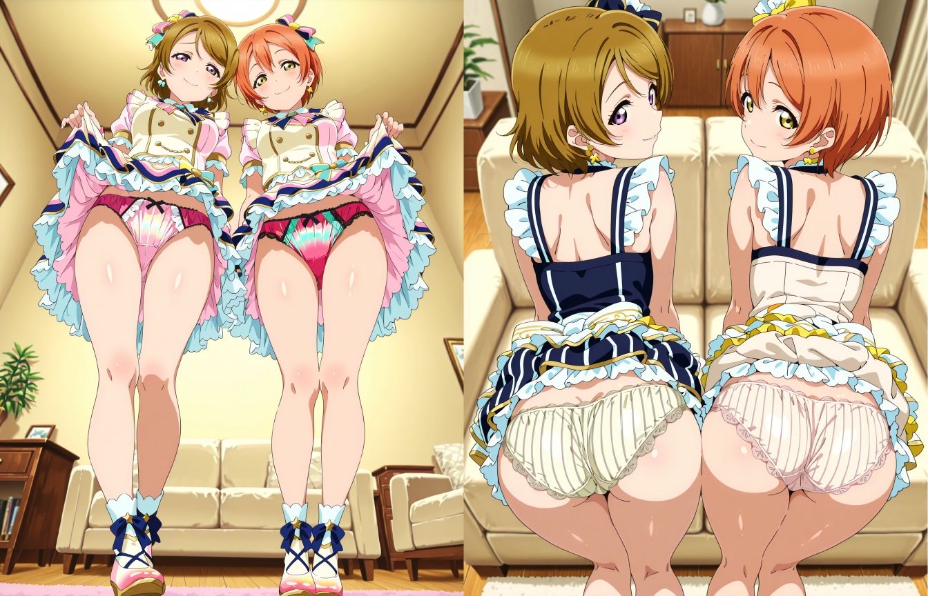 スクールアイドルのイラストセット サンプル画像6