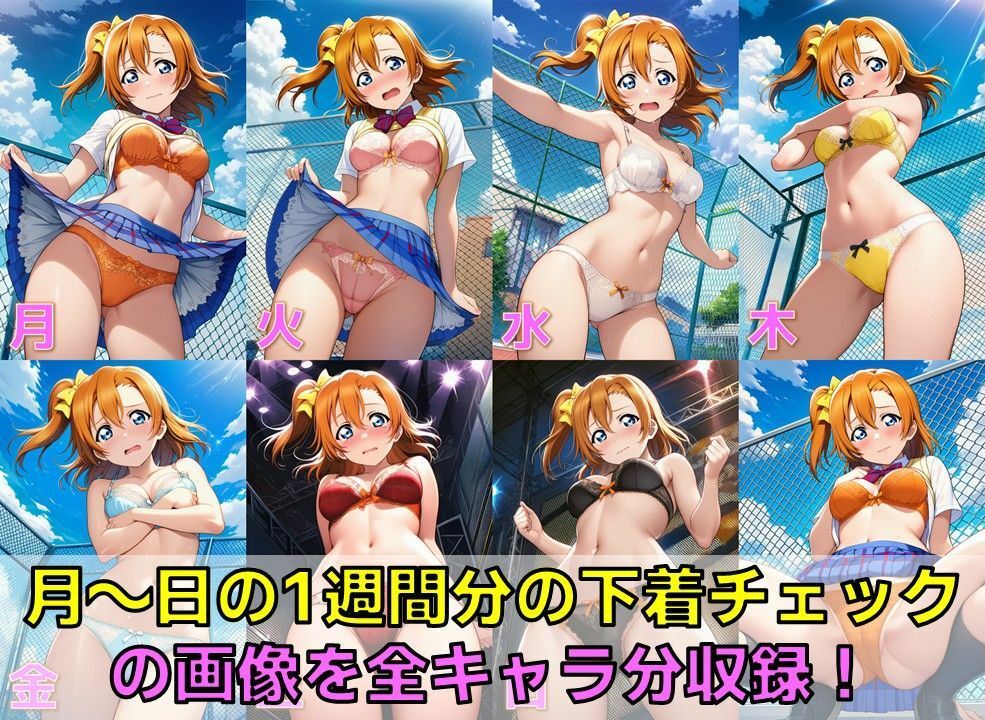 スクールアイドル下着チェックV4.5【○’s編】 サンプル画像3