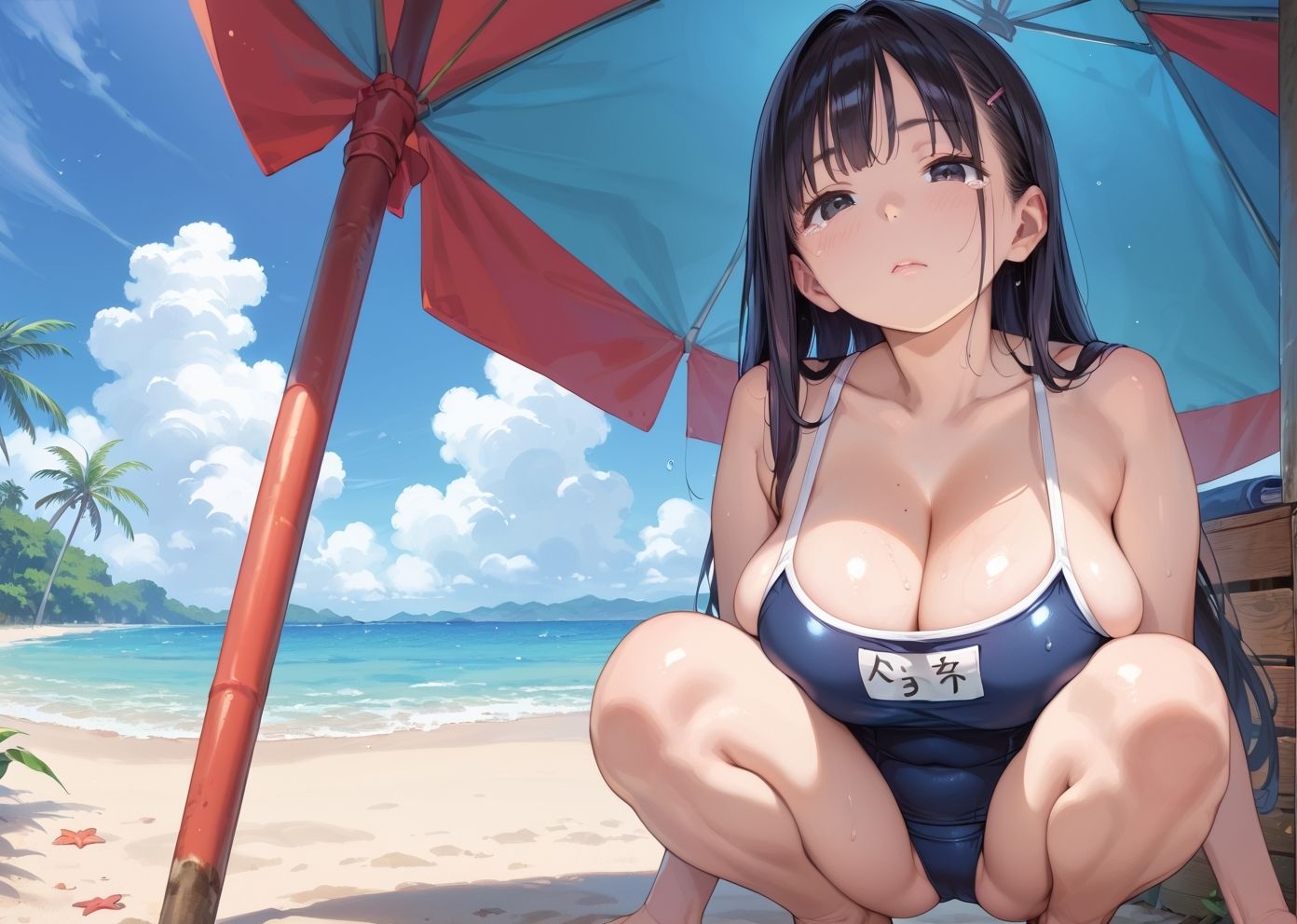 スク水えちえち委員長。CG画像集1 サンプル画像5