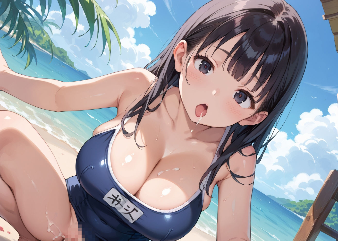 スク水えちえち委員長。CG画像集6 サンプル画像9
