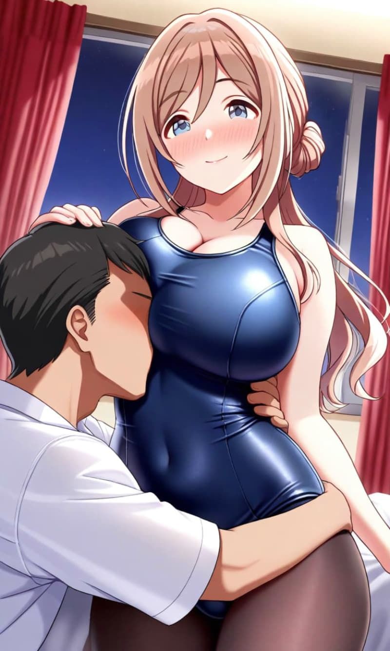 スク水り〇み サンプル画像1