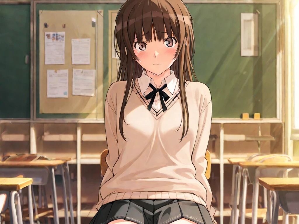 ストーカー少女と呼ばれて■制服 サンプル画像1