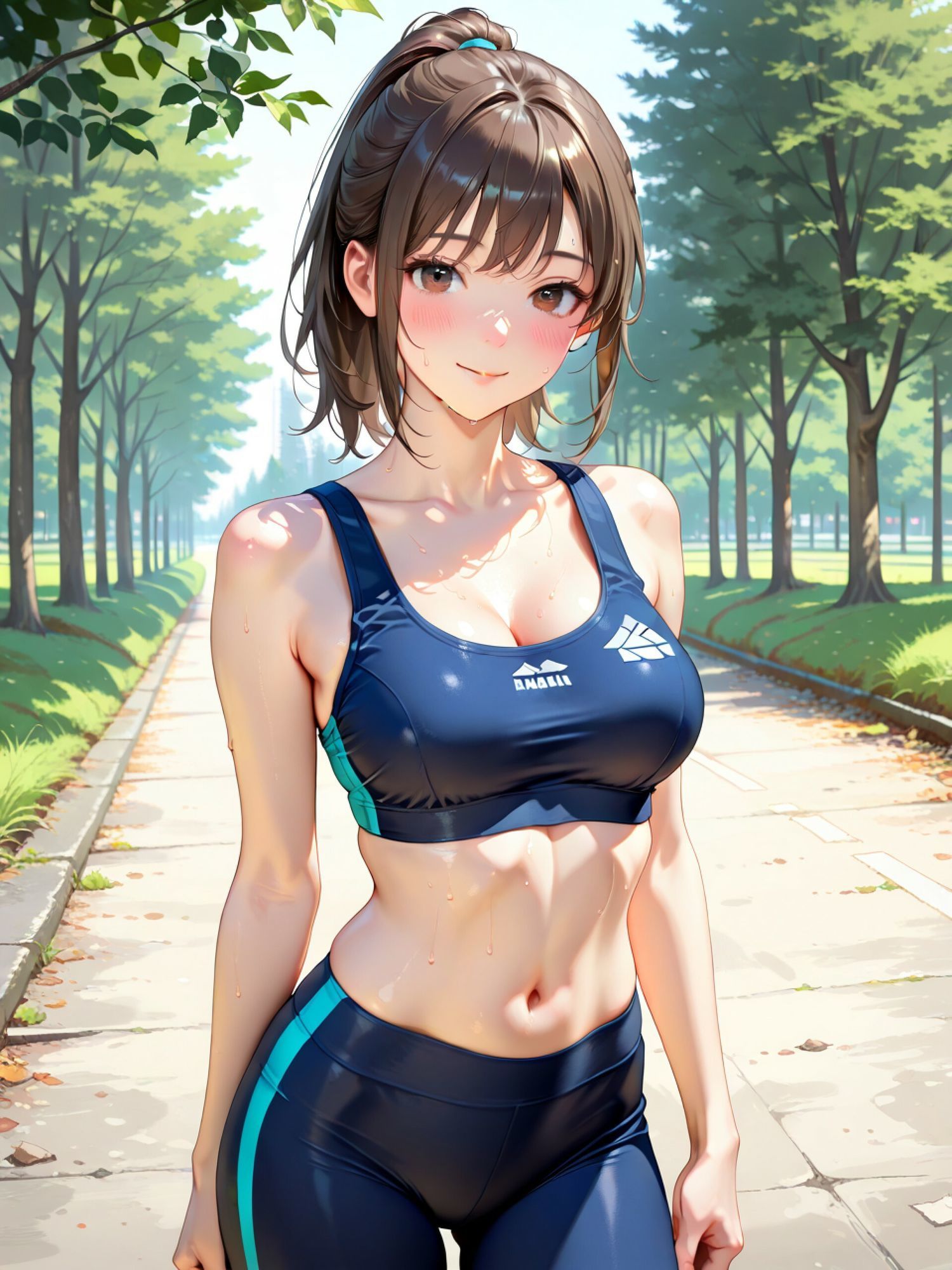 スポブラの美女 サンプル画像1