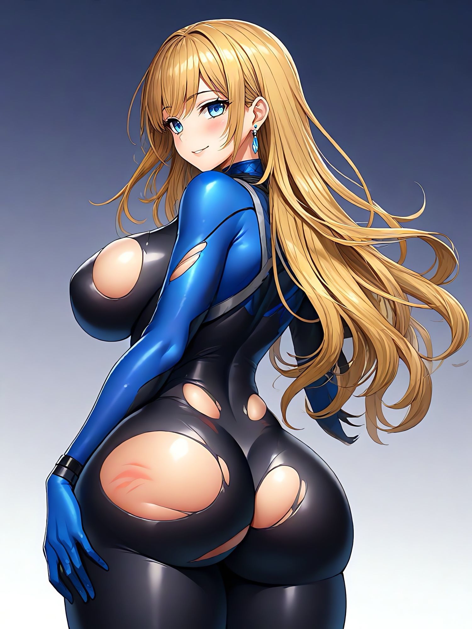 スーツ尻破れ  3人組 サンプル画像10