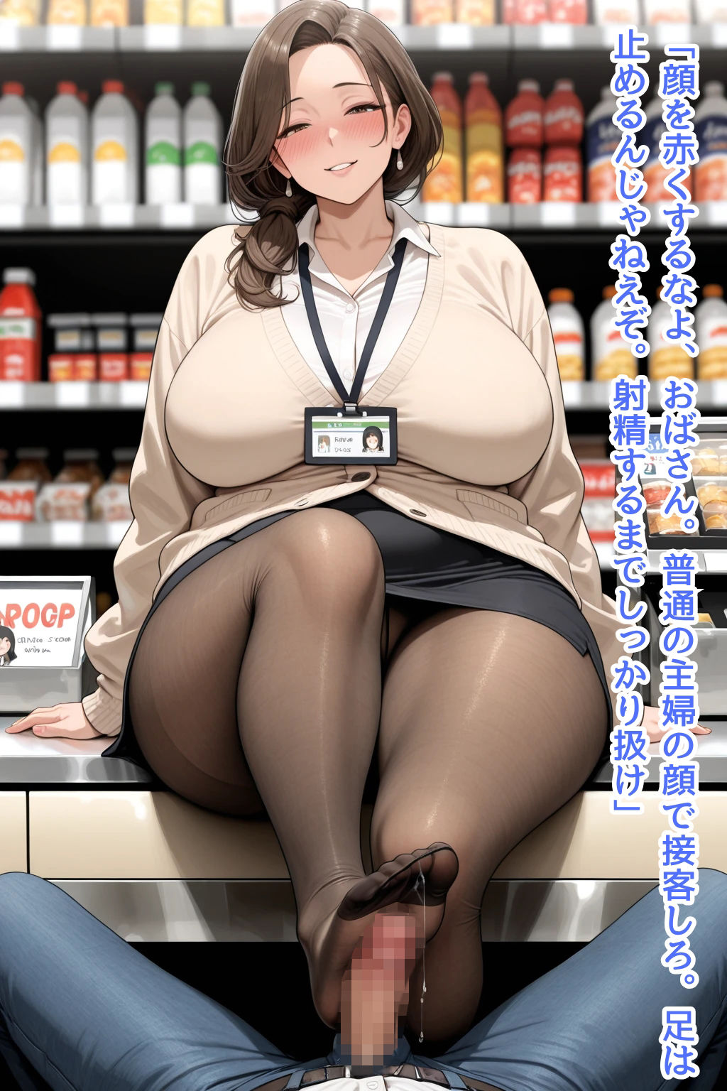 スーパーの清楚パート人妻を学生バイトグループが昏●撮影して完全従順便女化2 〜日常完全公開中出し肉便器記録〜 サンプル画像3