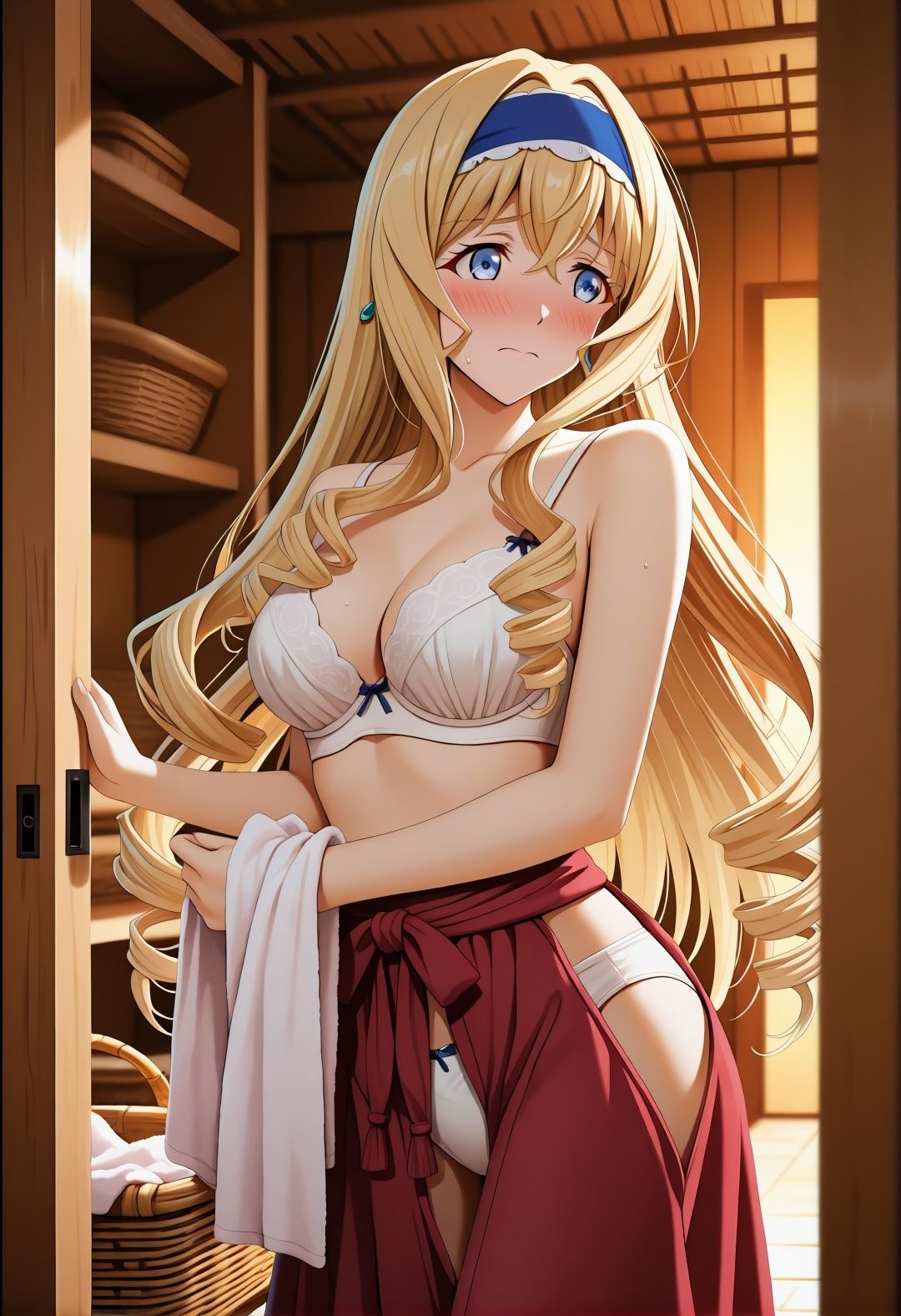 セ〇リア・オ〇コット温泉旅館パロディ 混浴凌●拘束エッチ複数プレイ巨乳金髪美女388枚CG集 サンプル画像1