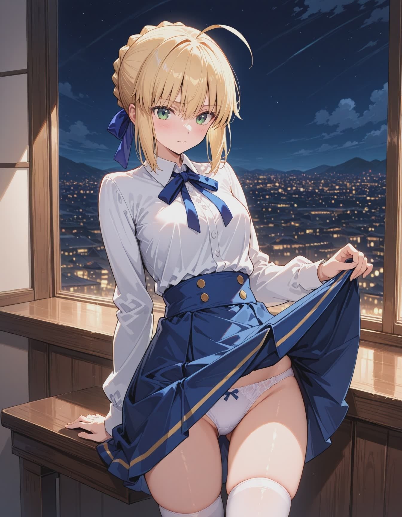 セイバーと、いっぱいエッチなじかん サンプル画像2
