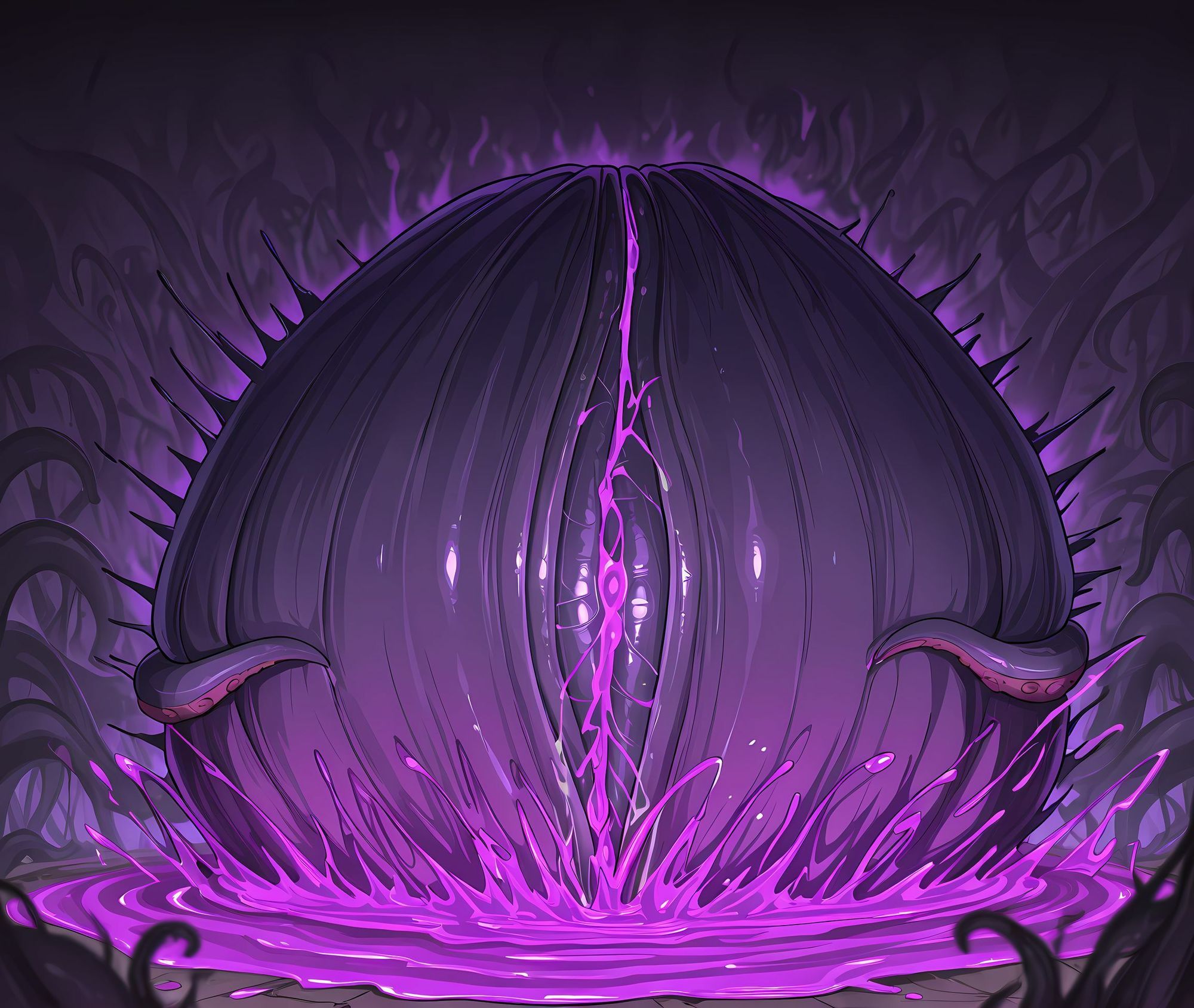 セシリア洗脳丸呑み悪堕ち〜淫魔化ドスケベ交尾〜 サンプル画像8