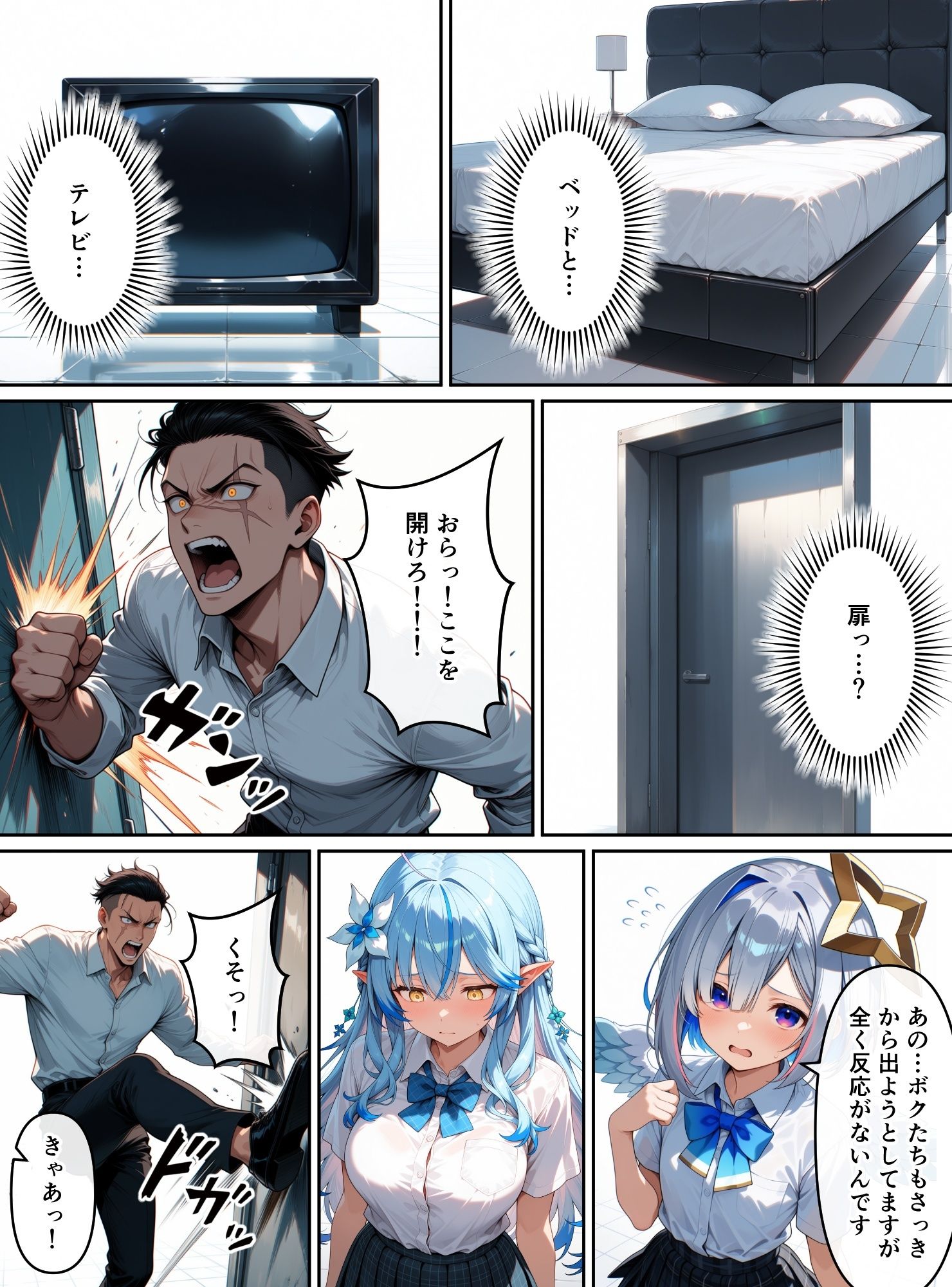 セックスしないと出られない部屋（天●か●た、雪●ラ●ィ） サンプル画像10