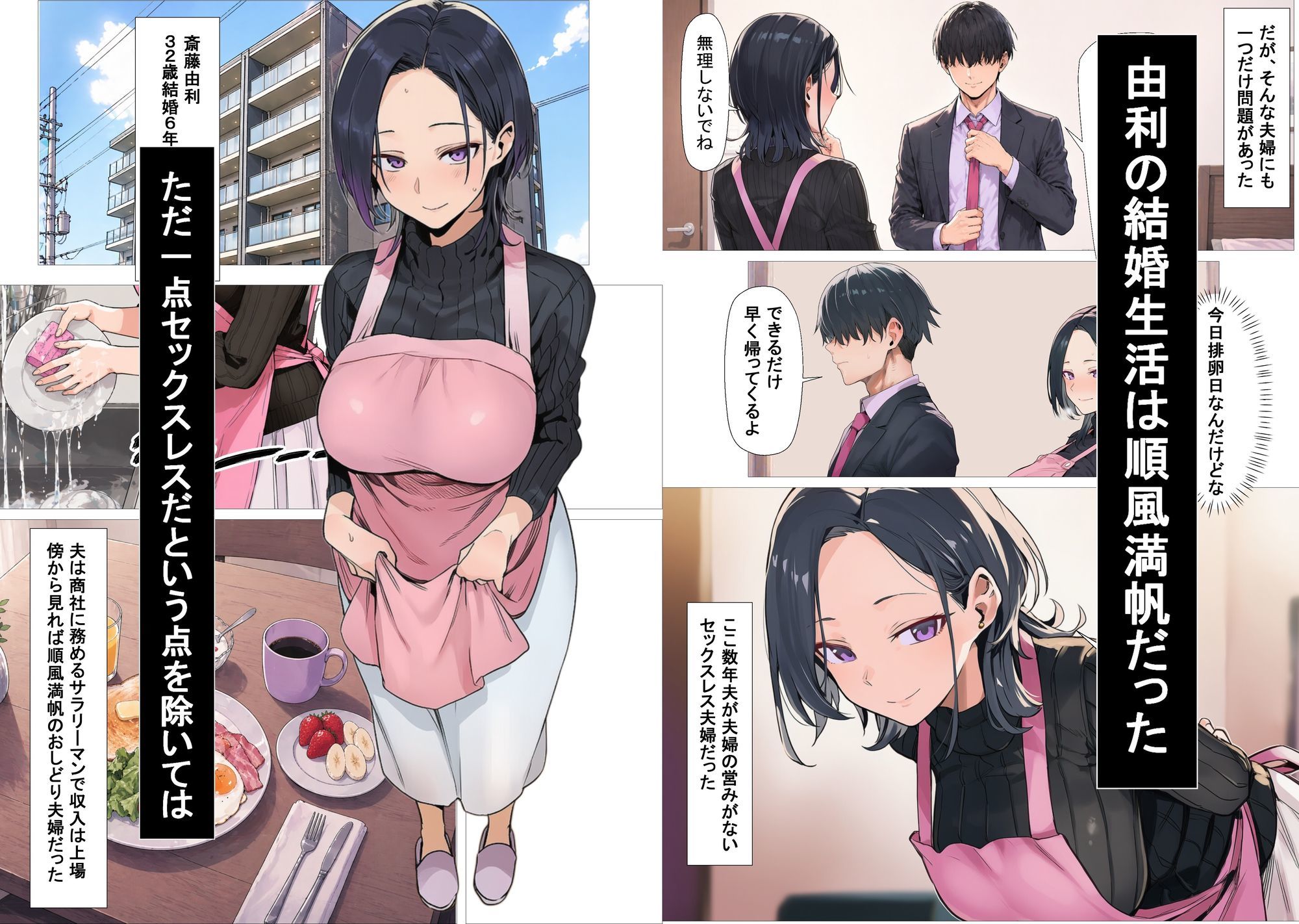 セックスレスの人妻は実はすごく性欲が強い人でした サンプル画像1