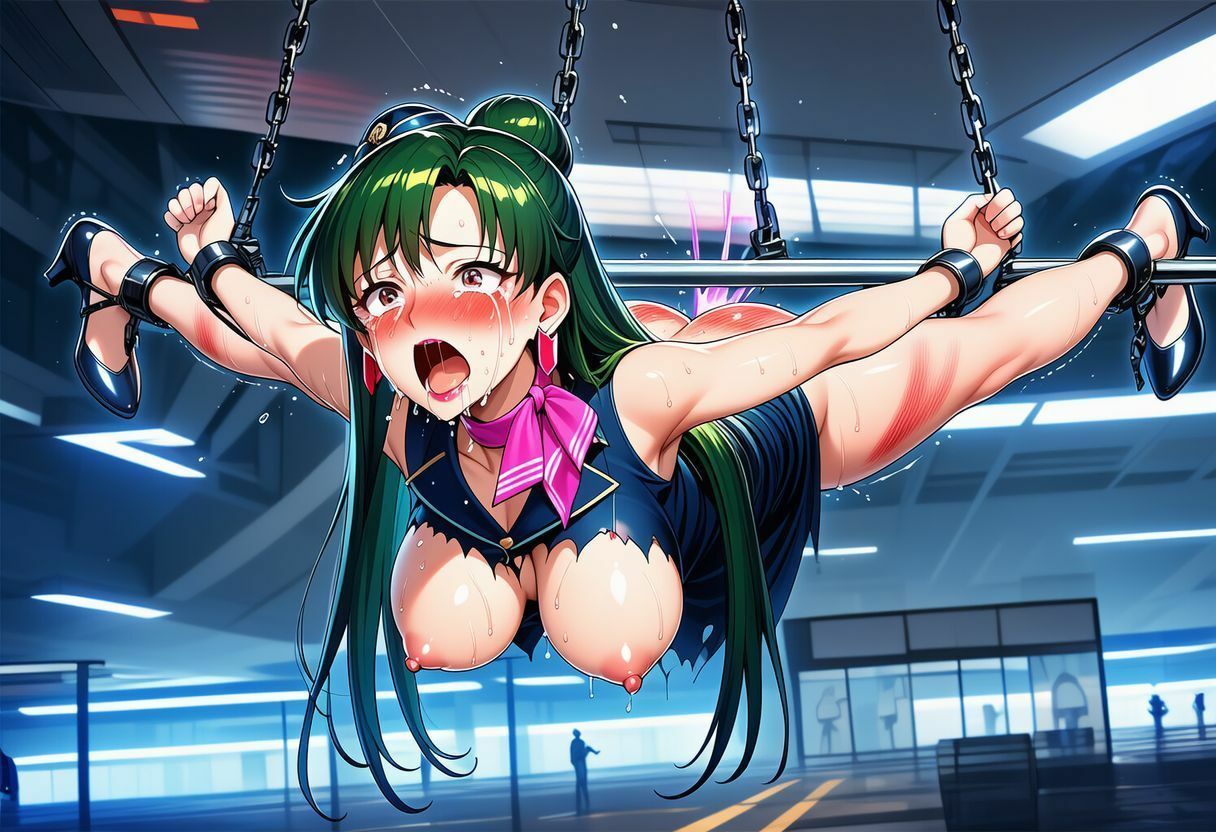 セー〇ープ〇ート（冥王せ〇な）・セー〇ーサ〇ーン（土〇ほたる） 拘束・緊縛・変〇チャレンジCG集 サンプル画像3