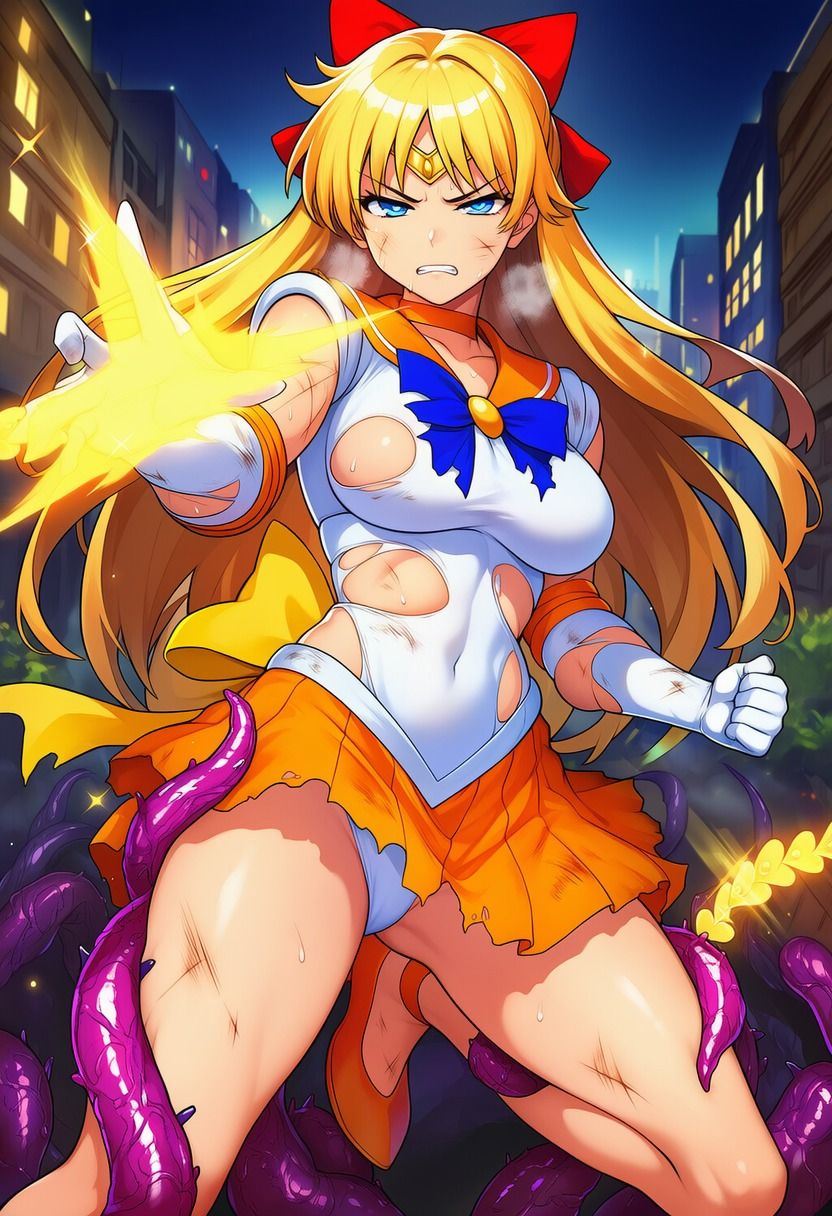 セーラ●ヴィーナス vs ぬるぬる触手 サンプル画像4
