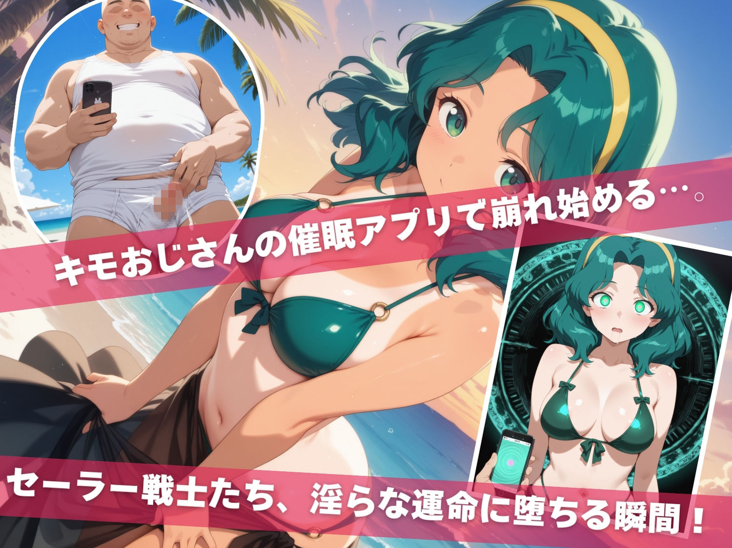 セーラー●ーン陥落計画 Vol.2  〜おじさんに操られたセーラー戦士たち〜 サンプル画像1