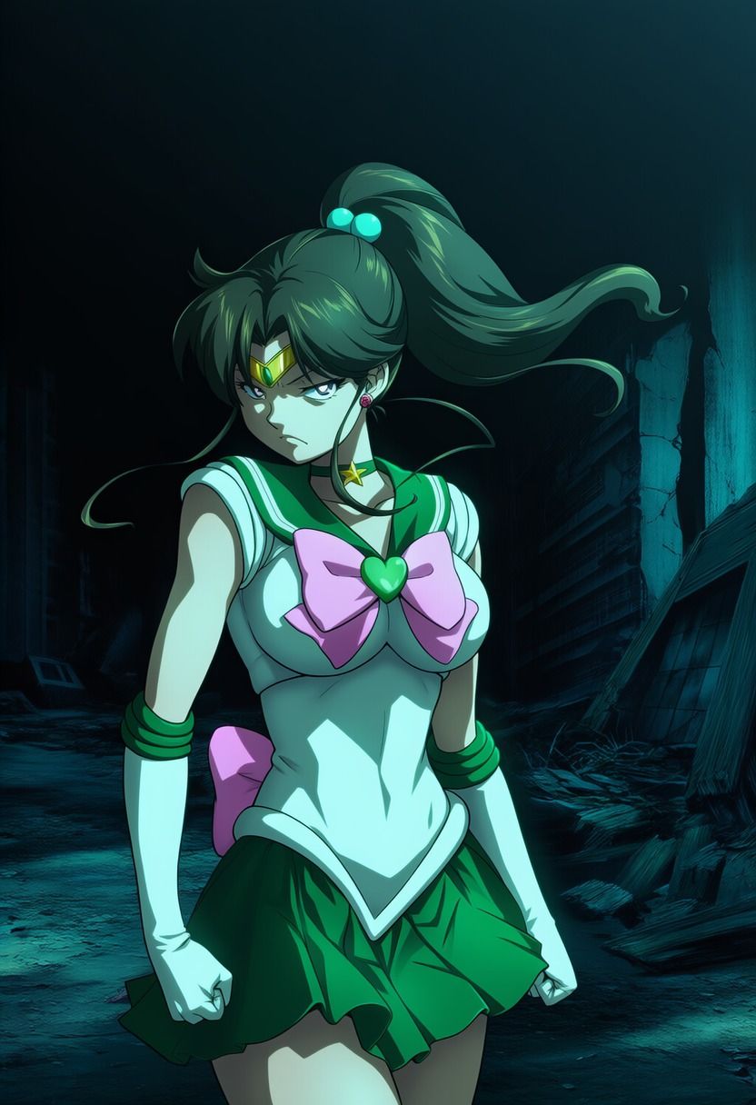 セーラージュピタ●（木野まこ●）vsぬるぬる触手 サンプル画像2