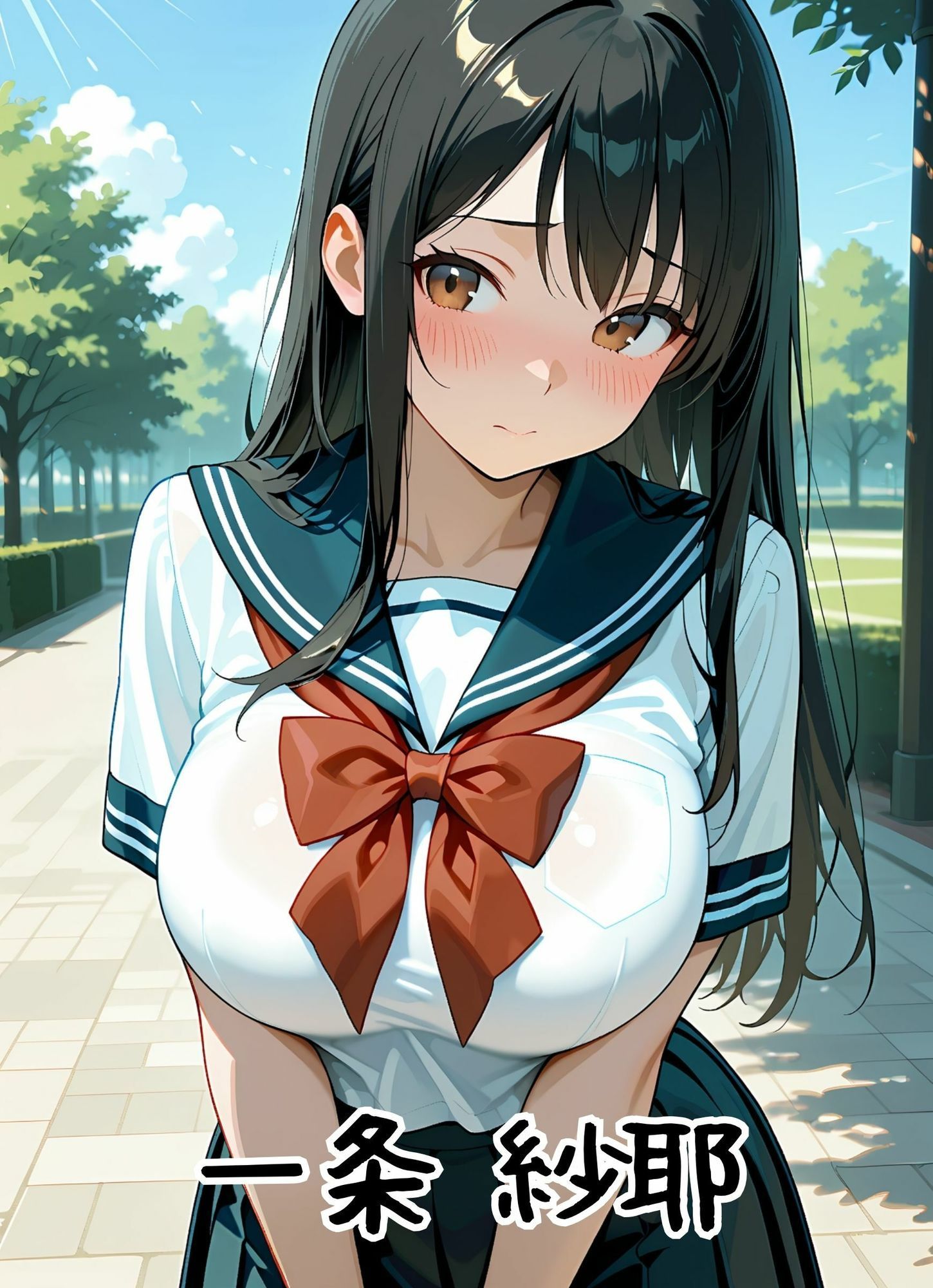 セーラー服とブラジャー＆パンティー2 サンプル画像4
