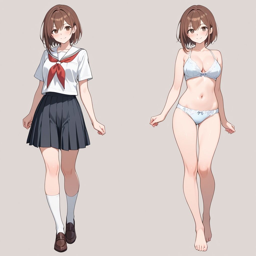 セーラー服のあの子は、下着姿が一番かわいい。 サンプル画像1