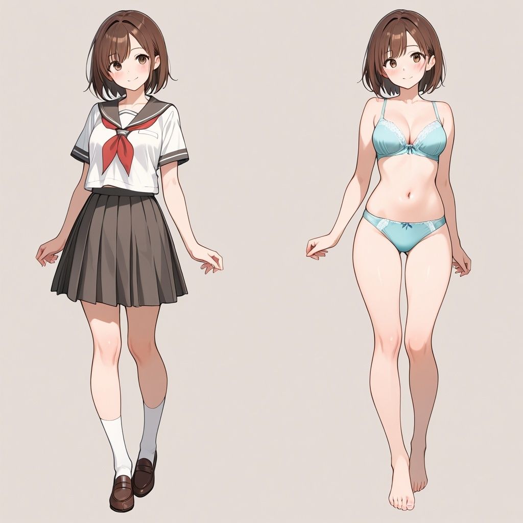 セーラー服のあの子は、下着姿が一番かわいい。 サンプル画像2