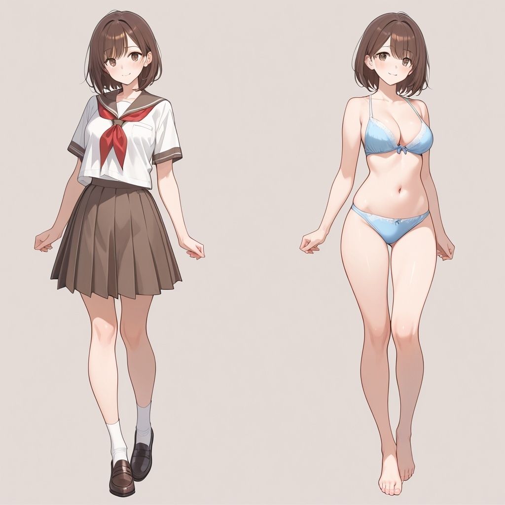 セーラー服のあの子は、下着姿が一番かわいい。 サンプル画像3