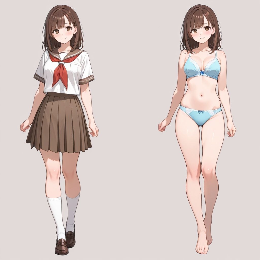 セーラー服のあの子は、下着姿が一番かわいい。 サンプル画像4