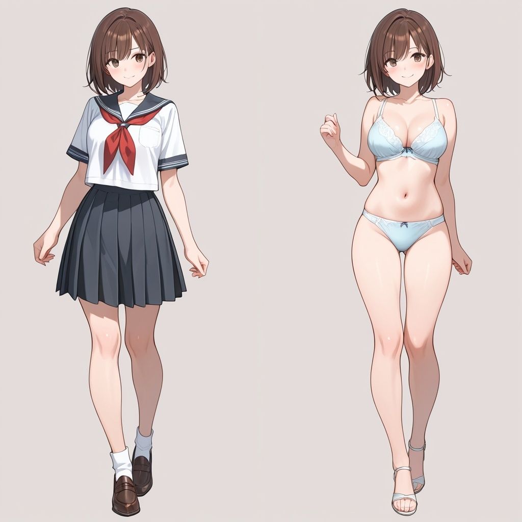 セーラー服のあの子は、下着姿が一番かわいい。 サンプル画像5