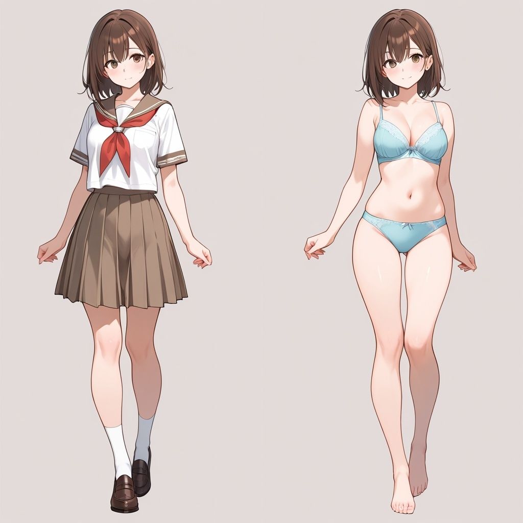 セーラー服のあの子は、下着姿が一番かわいい。 サンプル画像6