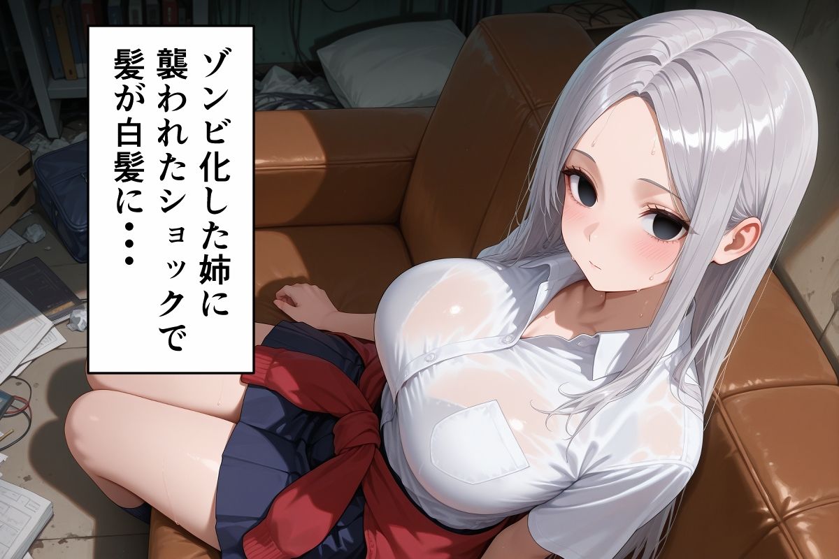 ゾンビによって崩壊した世界で中年おじさんが少女と生き残る サンプル画像9