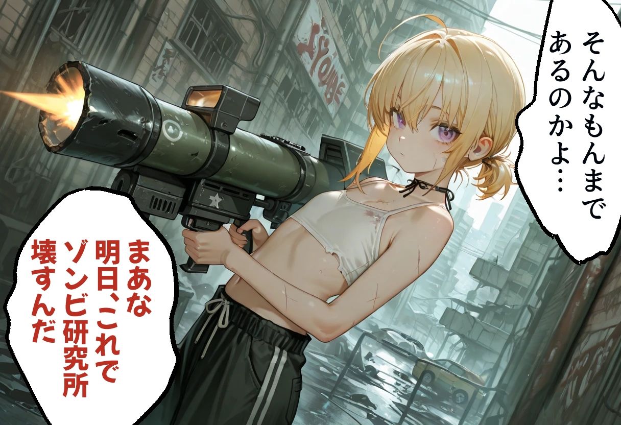 ゾンビ女なら人権ないからヤリたい放題だよね？  ゾンビを狩る者（横） サンプル画像3