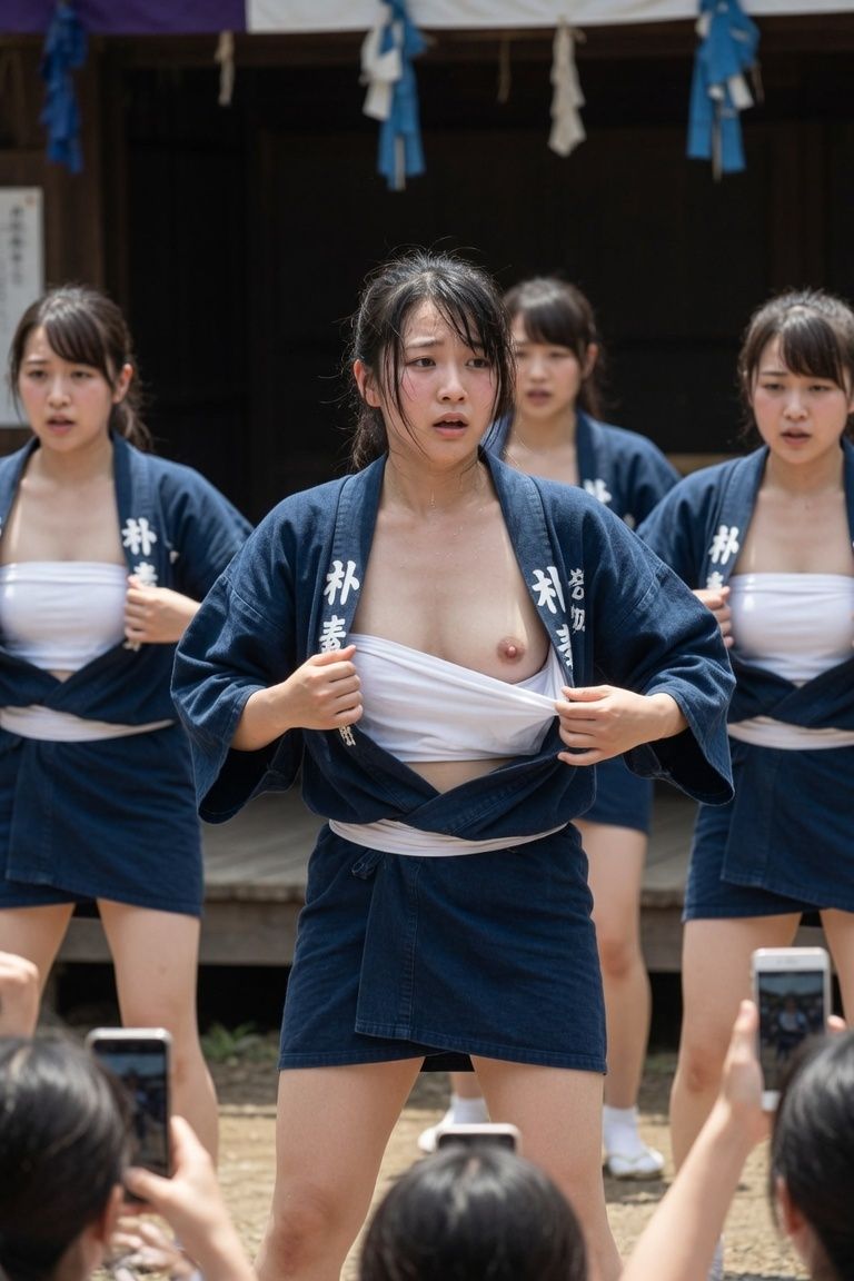 ダンス中におっぱいポロリ ハプニング画像集 サンプル画像4