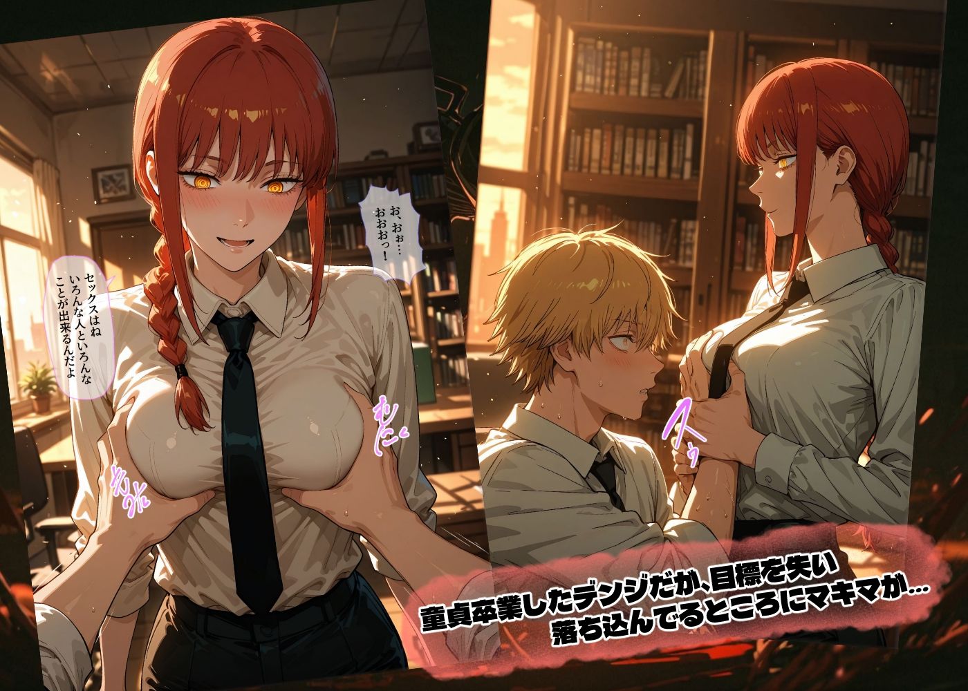 チェンソーマン〜炸裂する少年の金玉〜 サンプル画像4