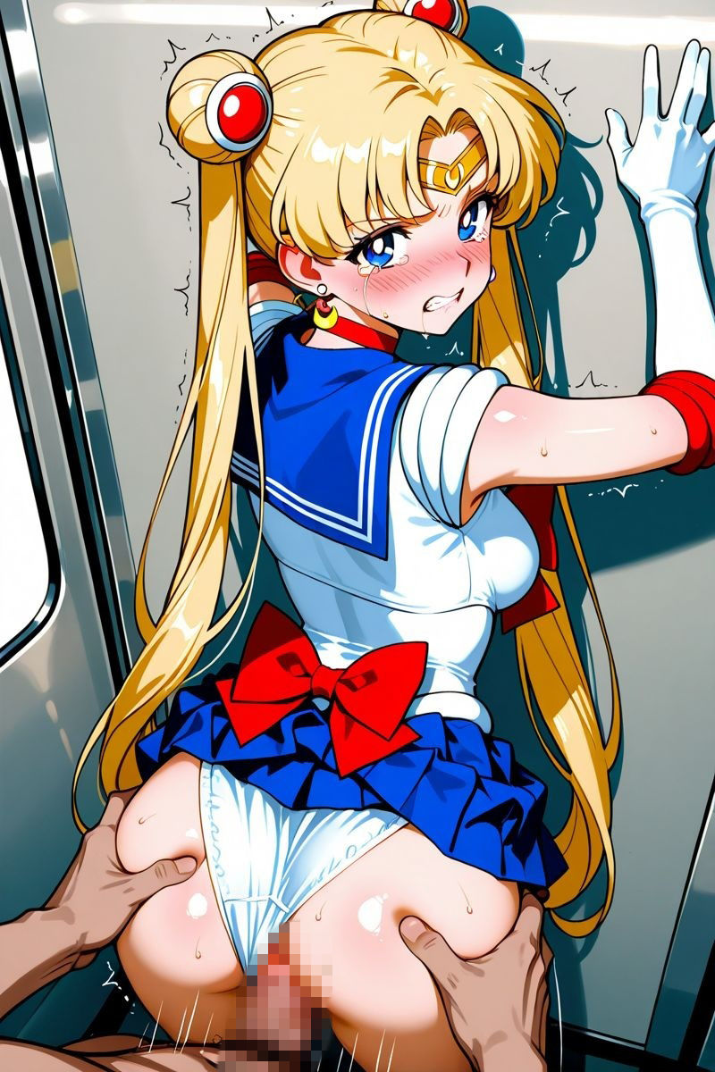 チカンされる女戦士達 セーラー◯ーン編 サンプル画像5