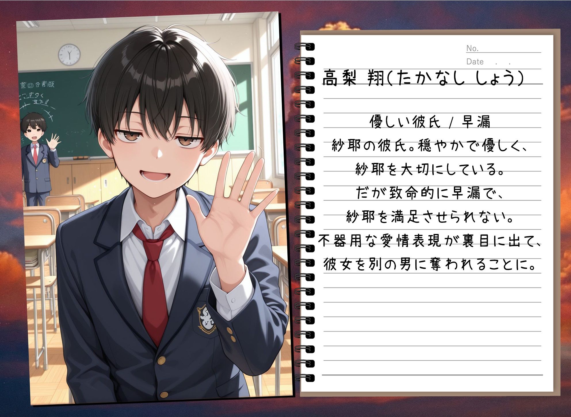 チャラ男の巨根で清純カノジョが壊れた話 サンプル画像3