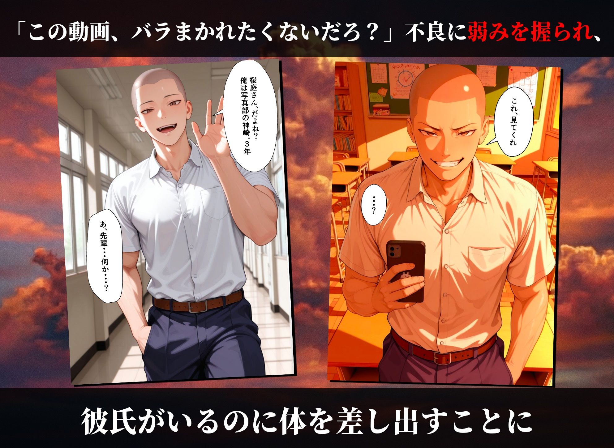 チャラ男の巨根で清純カノジョが壊れた話 サンプル画像6