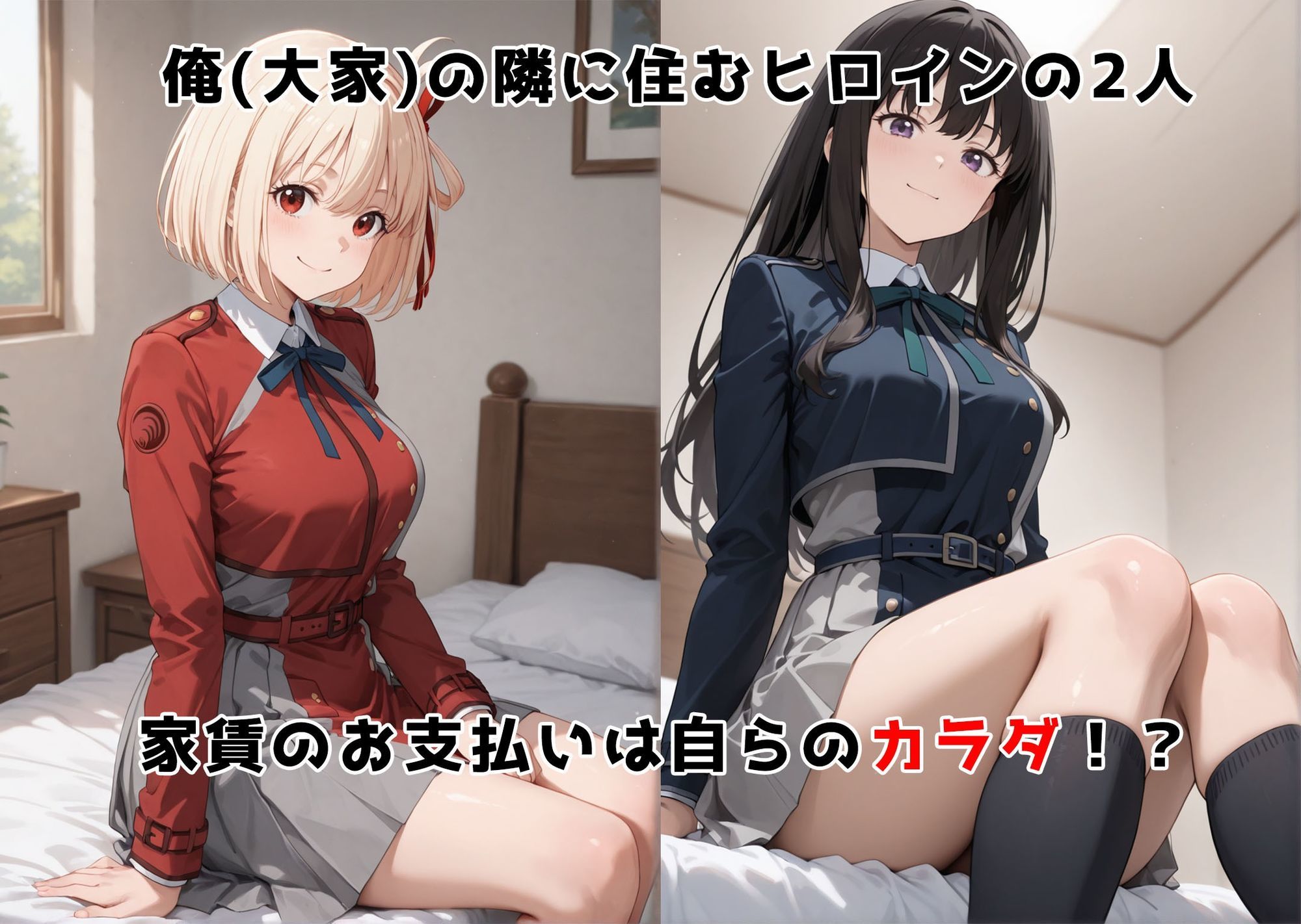 チン体奉仕契約〜大家への家賃は私達のカラダ〜  リコ〇コ サンプル画像2