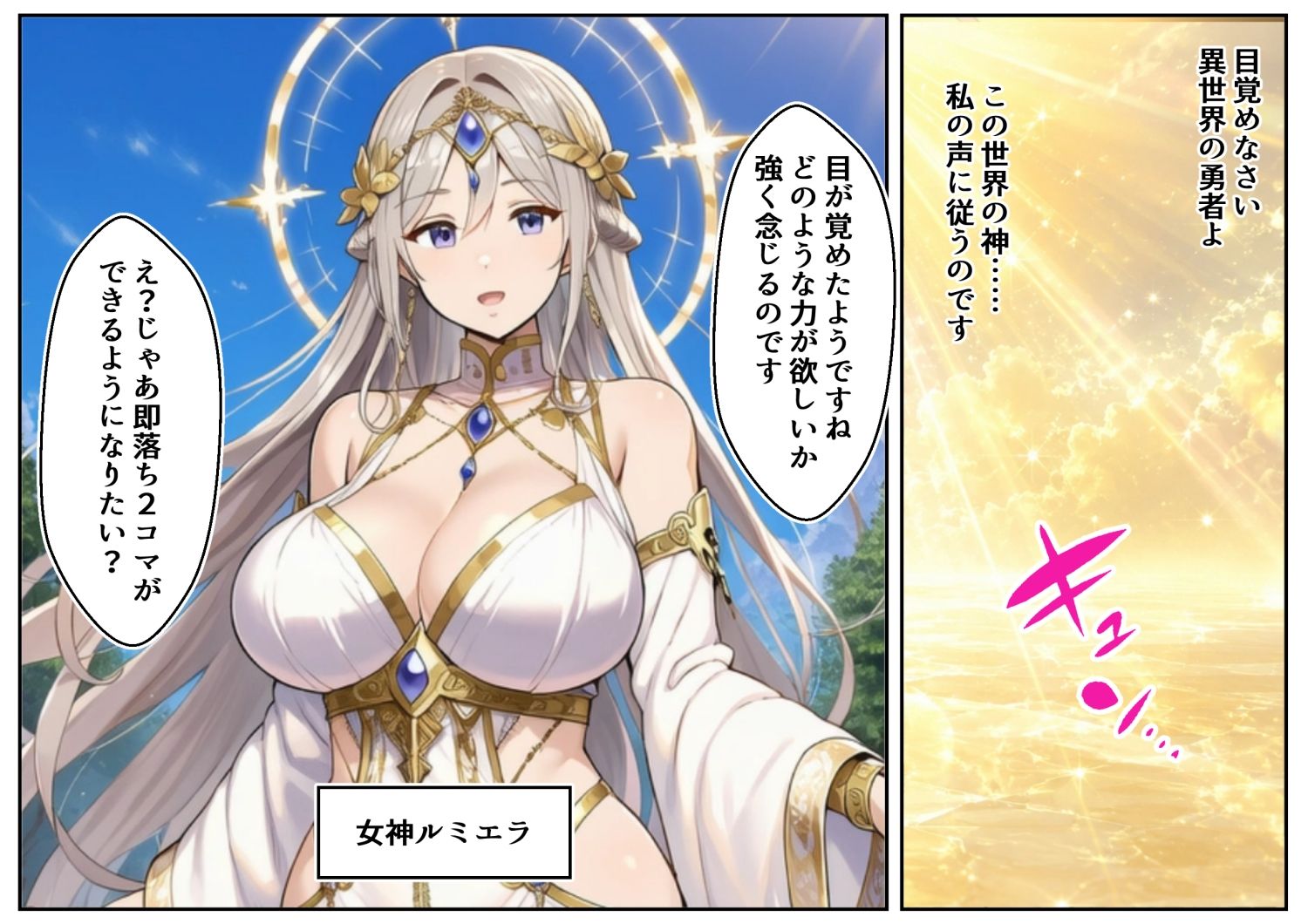 チート能力  即落ち2コマで異世界まんこ無双 サンプル画像1