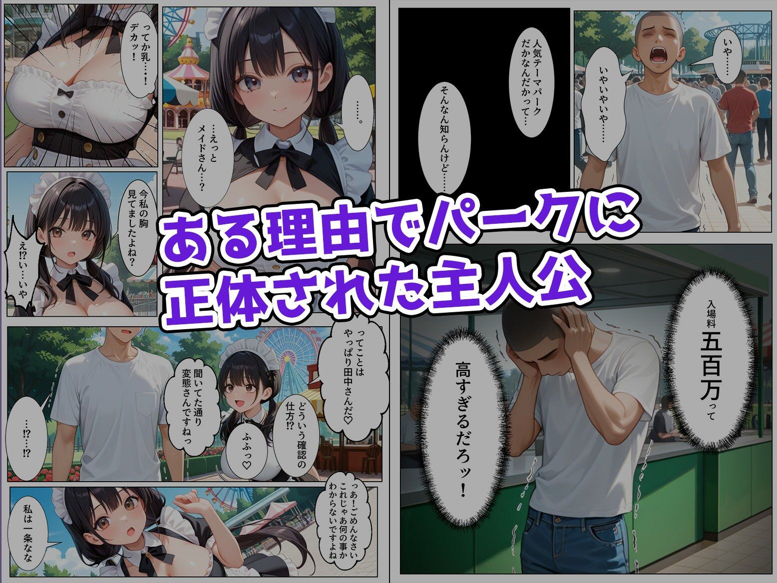 ティファニーパーク〜ここのスタッフ全員犯し放題って本当ですか？〜1話 サンプル画像1