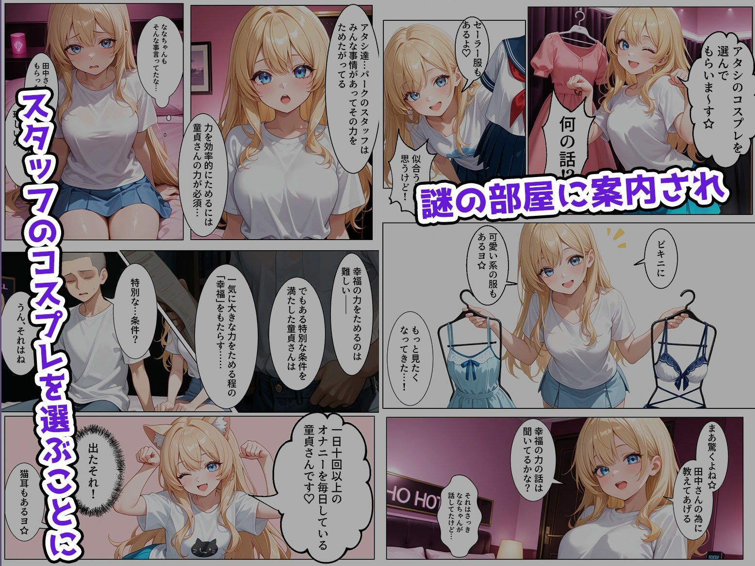 ティファニーパーク〜ここのスタッフ全員犯し放題って本当ですか？〜1話 サンプル画像3