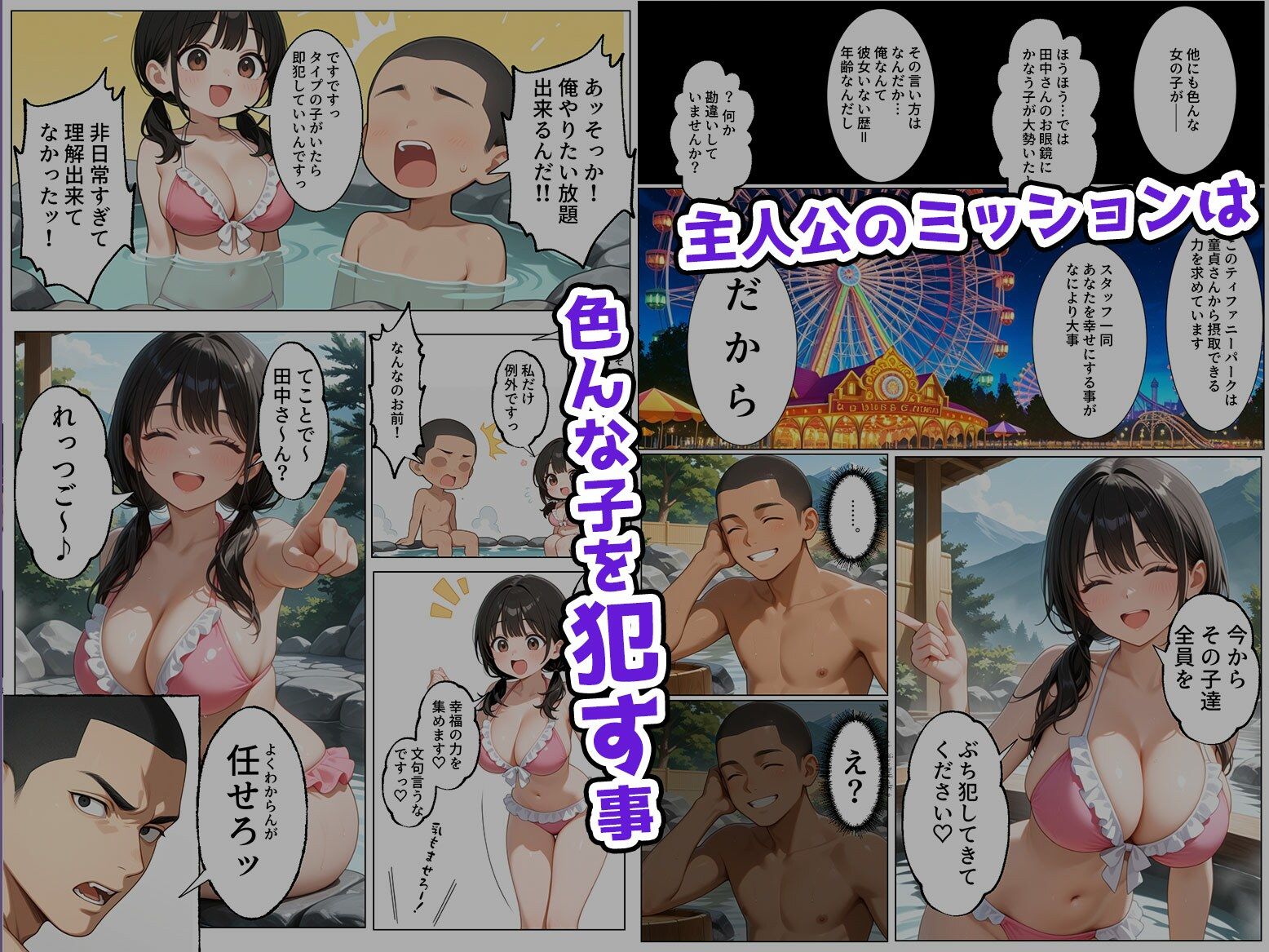 ティファニーパーク〜ここのスタッフ全員犯し放題って本当ですか？〜2話 サンプル画像3