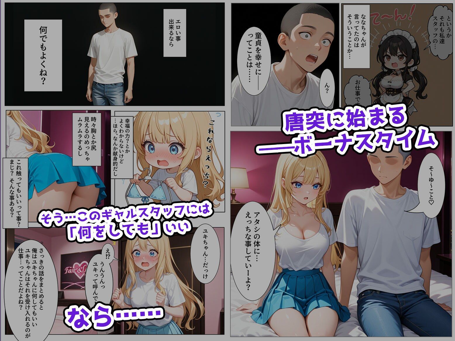 ティファニーパーク〜ここのスタッフ全員犯し放題って本当ですか？〜1話 サンプル画像4