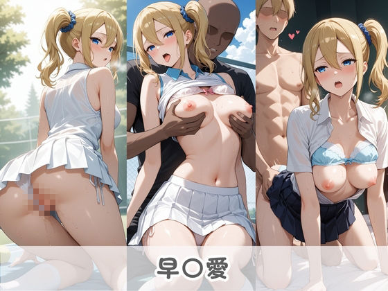 テニス部のエロい先輩の弱みを握りヤレた話 か〇や様は告らせたい サンプル画像2