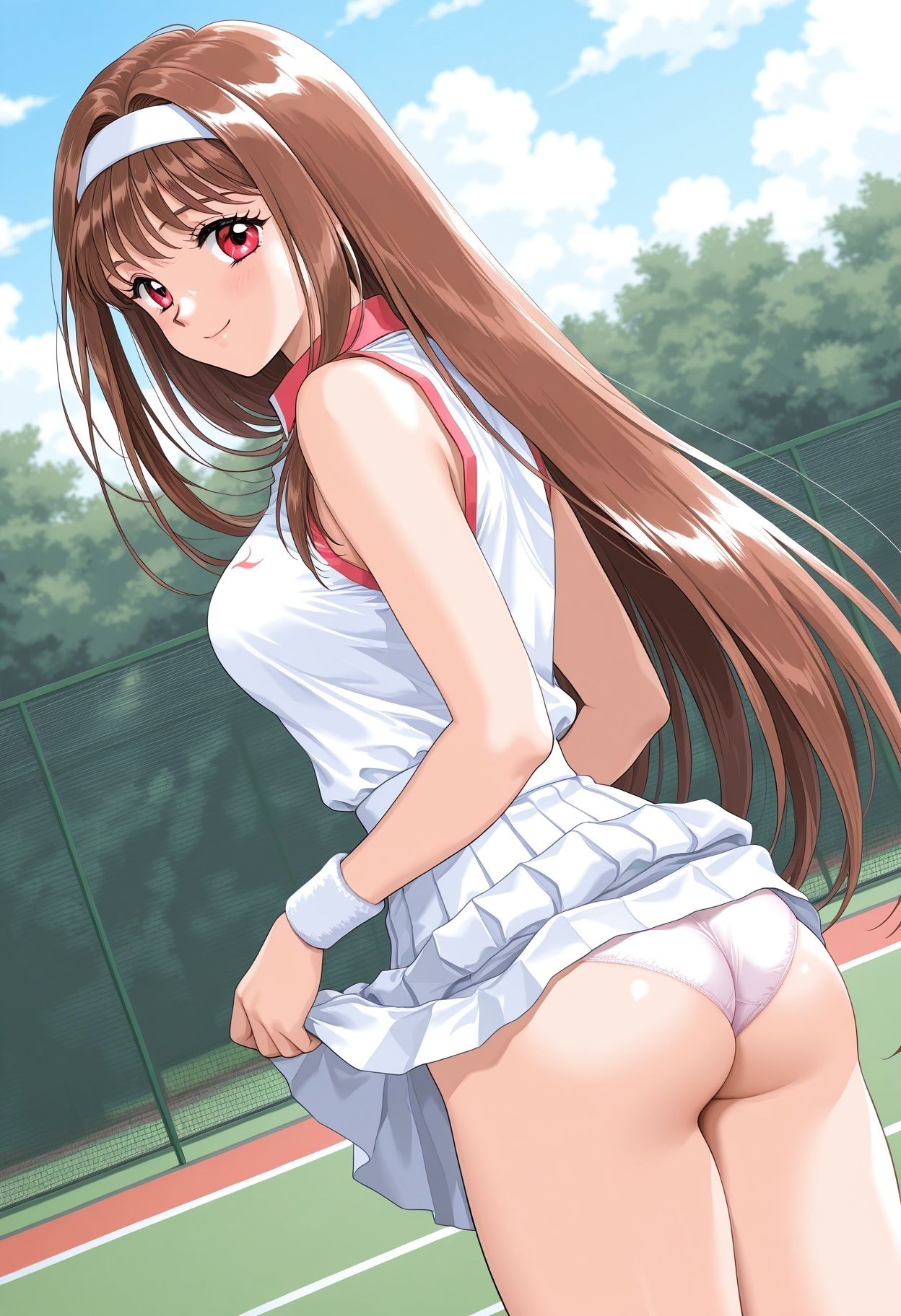 テニス部の下級じゃなくて同級生 サンプル画像2
