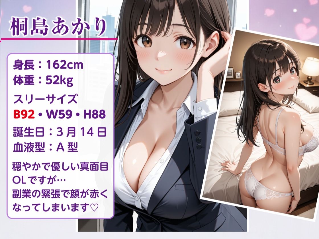 デリヘル呼んだら清純OL巨乳部下だった！ 〜キモ課長にトロ甘中出し堕ち〜 サンプル画像1