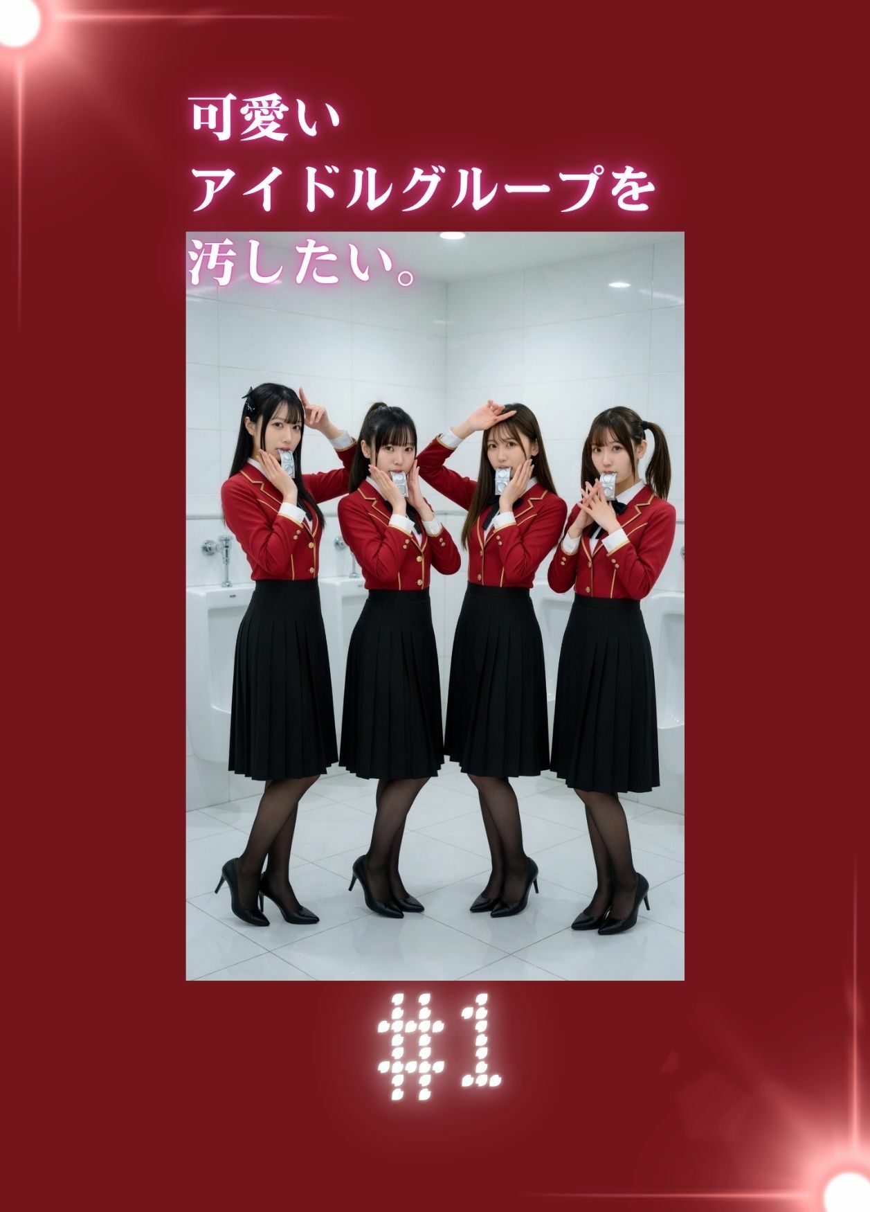 トイレで激射。 サンプル画像4