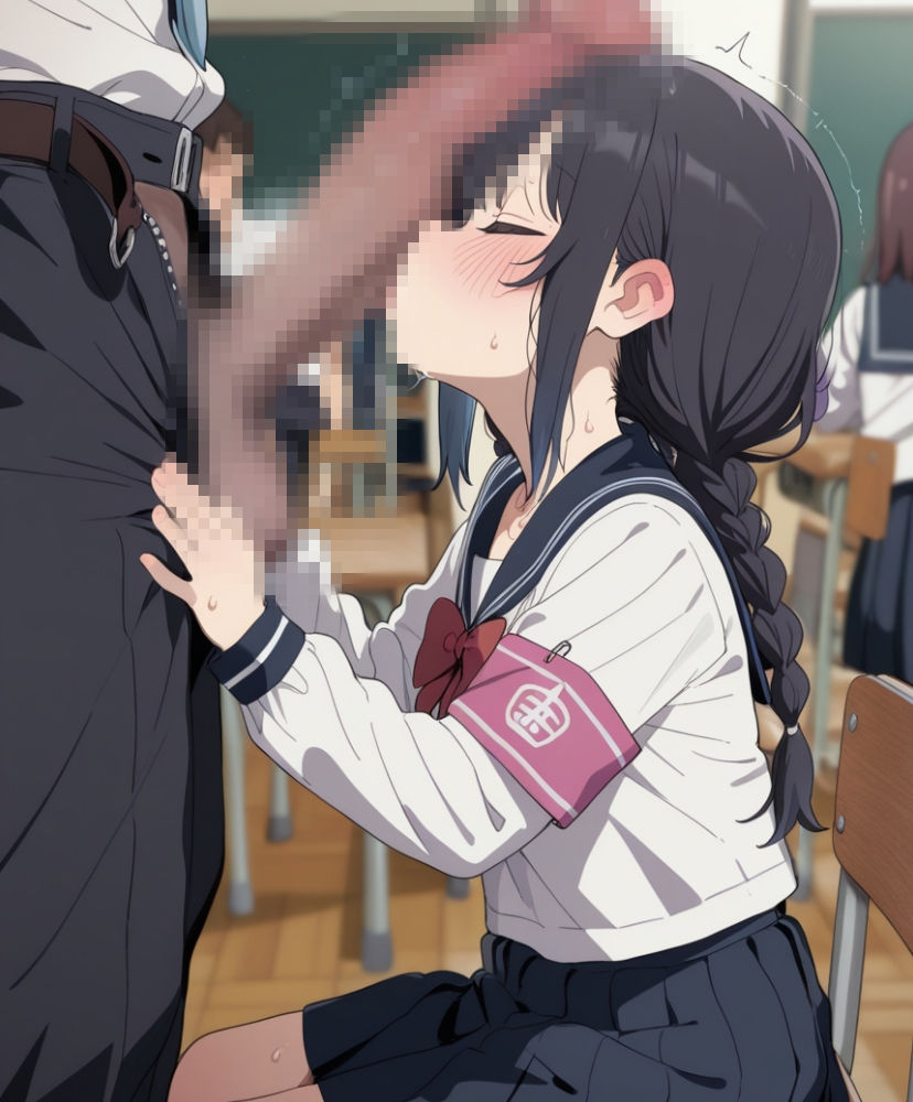 トウバン〜性処理当番（1）＋（2）〜黒髪女子編＋ギャル編 サンプル画像1