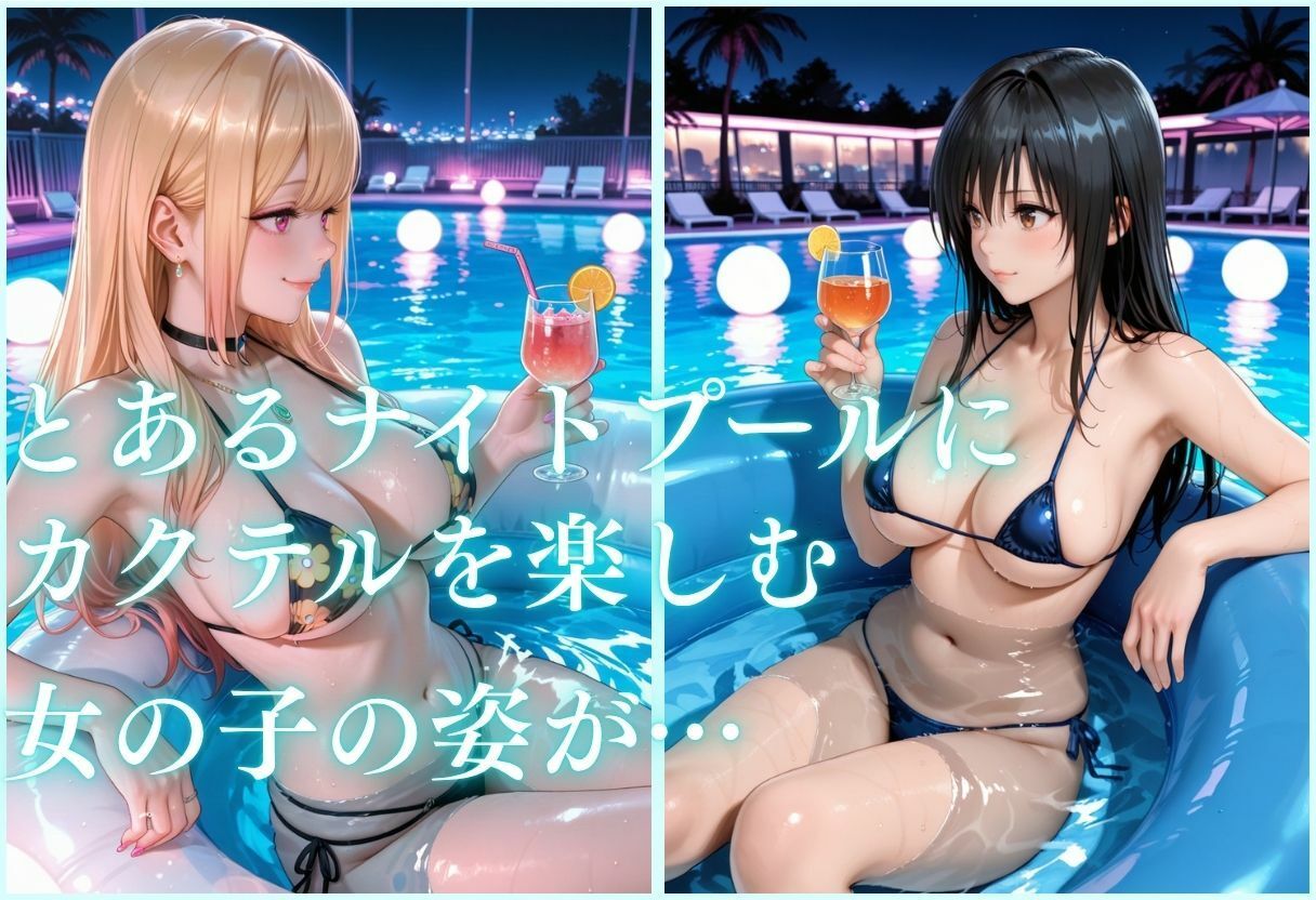 ナイトプールで犯●れ快楽堕ち vol.1 サンプル画像1
