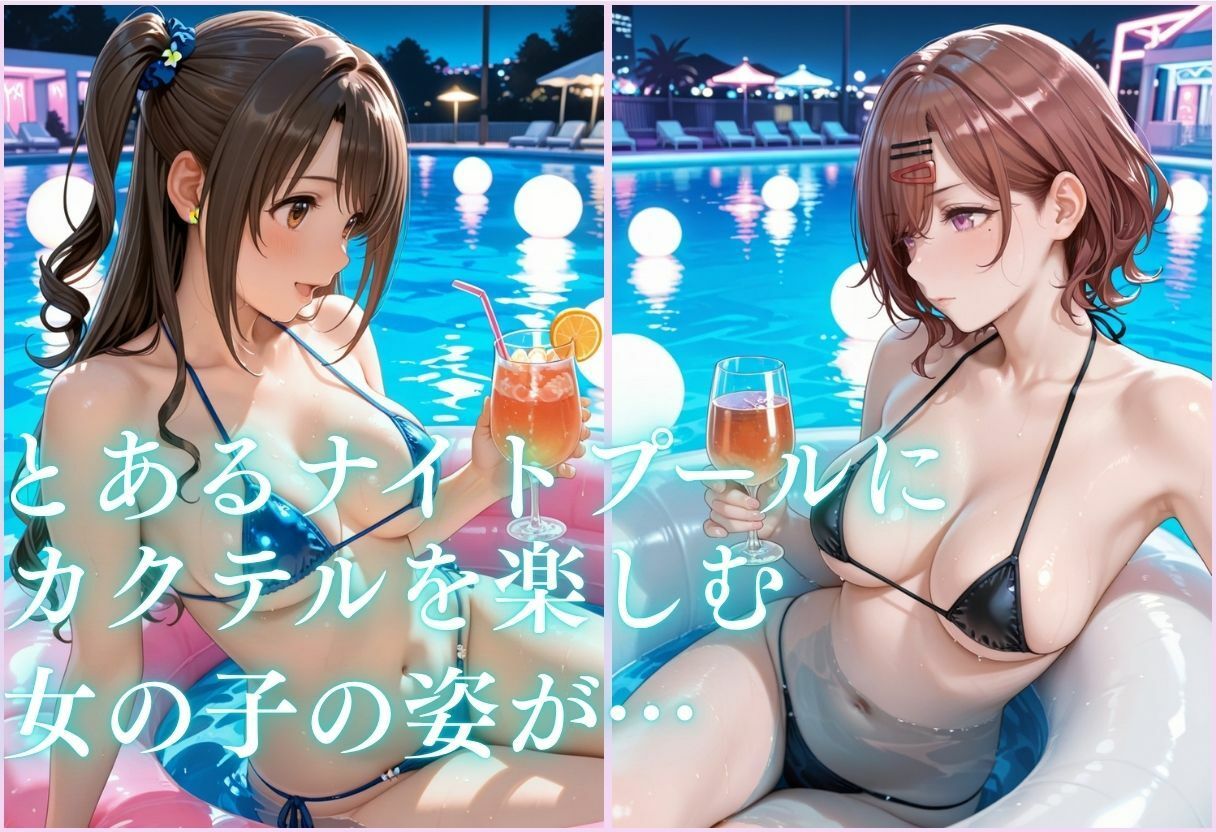 ナイトプールで犯●れ快楽堕ち vol.2 サンプル画像3