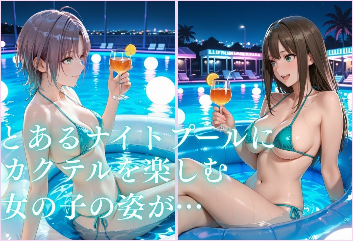 ナイトプールで犯●れ快楽堕ち vol.5 サンプル画像3